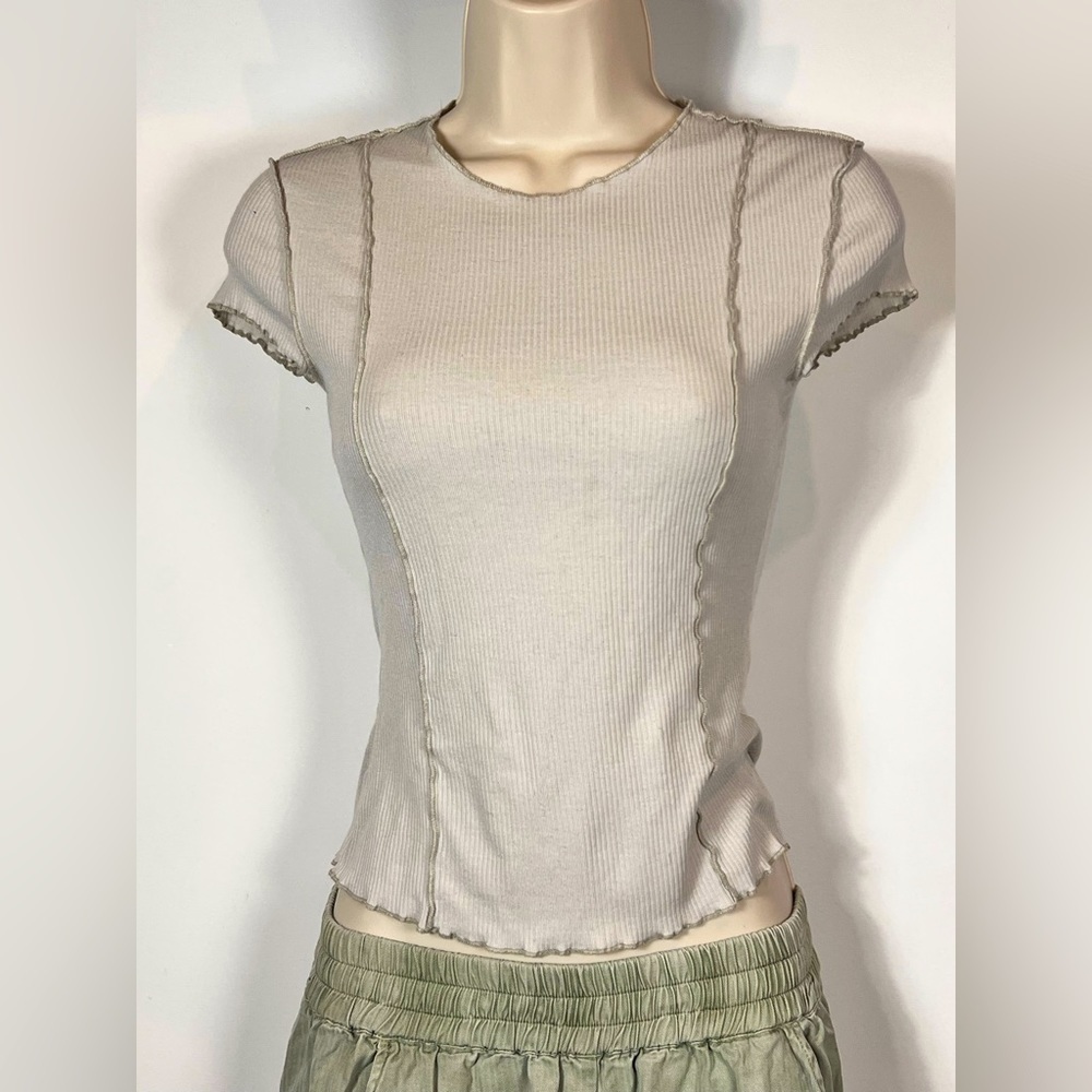 WEEKDAY Seamed Knit Top